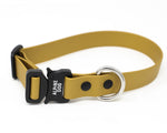 Gold Tactical BioThane Collar (Terrain Series) - Alpine Dog